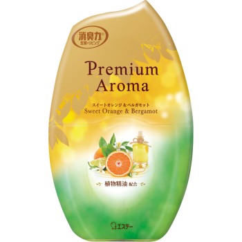 방 소취력 Premium Aroma 스위트 오렌지&베르가못향 400ml 에스테