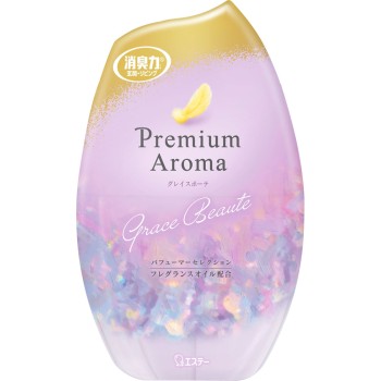 방 소취력 프리미엄 아로마 Premium Aroma 소취방향제 방용 현관·거실·방 치환형 그레이스 보테 400ml 에스테