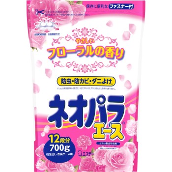 네오파라에이스 서랍·의류케이스용 은은한 플로럴 향 700g 에스테