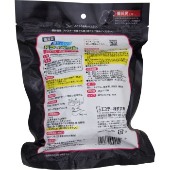 비장탄 드라이 펫 서랍·옷장 케이스용 25g×12 에스테