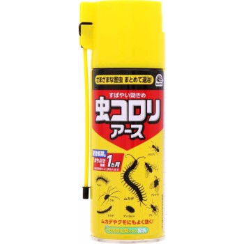 벌레 코로리 아스 (에어졸) 지네 거미 개미 해충 구제 퇴치 스프레이 300ml 아스제약