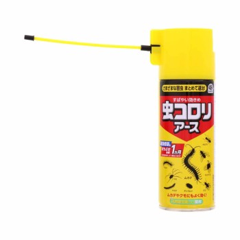벌레 코로리 아스 (에어졸) 지네 거미 개미 해충 구제 퇴치 스프레이 300ml 아스제약