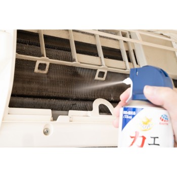 라쿠하피 에어컨 곰팡이 세정 프리미엄 윈드 방곰팡이 스프레이 에어컨 청소 350ml 어스제약