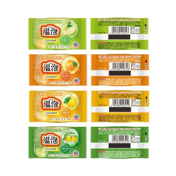 온포 고집의 유자 탄산욕 발포 입욕제 세트 20정 아스제약