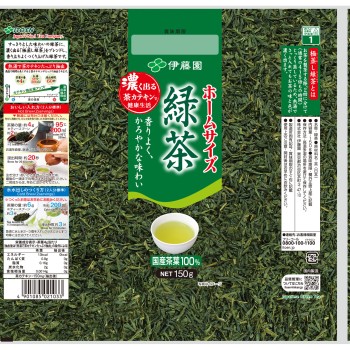 홈 사이즈 녹차 150g 이토엔