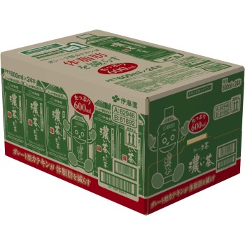 오이오이차 진한 차 케이스 600ml×24본