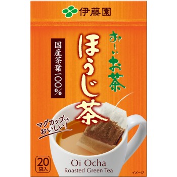 오이오이차 에코 티백 호지차 1.8g×20봉지 이토엔
