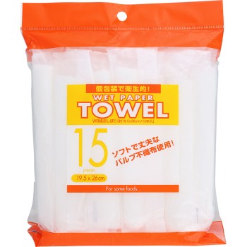 WB 종이물수건 15P 아트납프