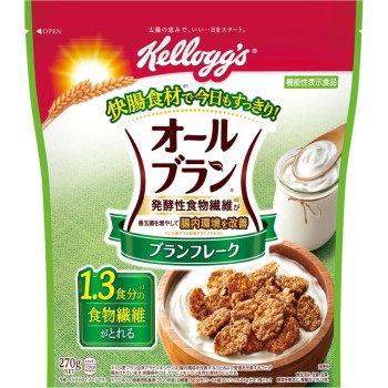 올 브란 브란 플레이크 270g 일본 켈로그