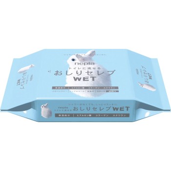 엉덩이 셀레브 WET 리필 60매 오지 네피아