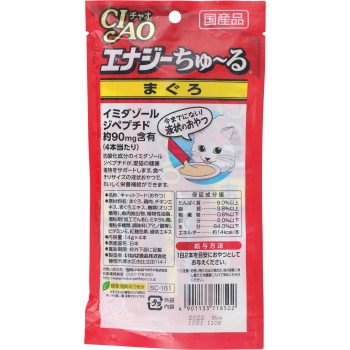 CIAO 에너지 츄르 참치 14g×4 이나바식품