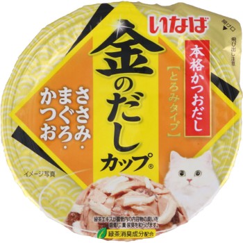 금 육수 컵 닭가슴살·참치·가다랑어 70g 이나바식품