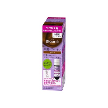 브로네 미발 헤어매니큐어 교체용 브라운 72G 카오