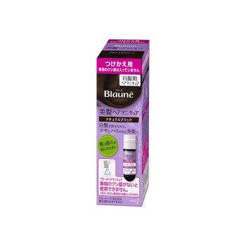 브로네 미발 헤어매니큐어 교체용 내추럴블랙 72g 카오