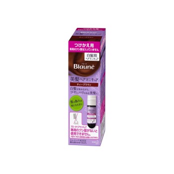 블로네 아름다운 머리 헤어 매니큐어 교체용 티 브라운 72g 카오