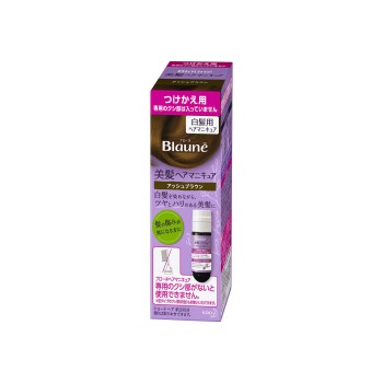 브로네 미발 헤어 매니큐어 교체용 애쉬 브라운 72g 카오