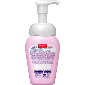 비오레 메이크업도 지울 수 있는 세안료 촉촉 밀착 거품 본체 160mL 카오