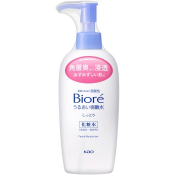비오레 촉촉 약산워터 촉촉 본체 200mL 카오