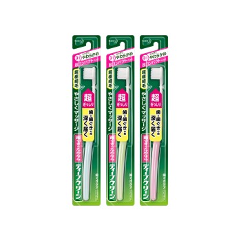 딥클린 칫솔 초컴팩트 부드러움 1개 카오