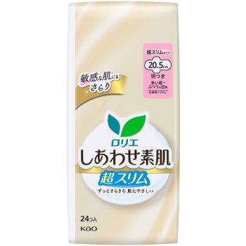 로리에 행복 소재 통기 초슬림 많은 낮~보통 날용 20.5cm 날개 달린 24개 카오