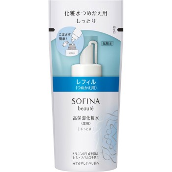 소피나보테 고보습 화장수 미백 촉촉 리필 130ml 카오소피나