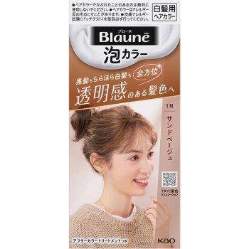 블로네 거품 컬러 1N 샌드 베이지 108ml 카오