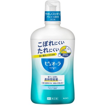 약용 퓨오라 구강세정액 클린민트 850ml 카오