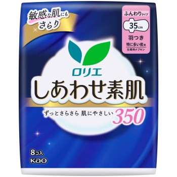 로리에 행복 피부 특히 많은 밤용 35cm 날개부착 8개 카오