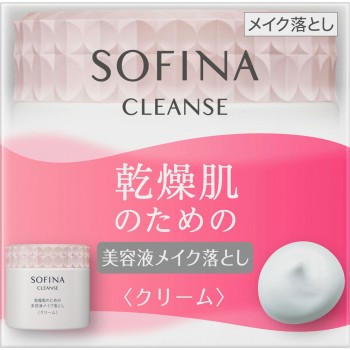 소피나 건성 피부용 미용액 메이크 클렌저 [크림] 200g 카오 소피나