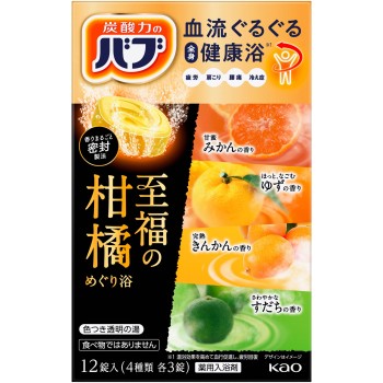 버블 지복의 감귤 순환욕 12정 카오