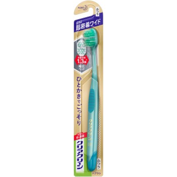 클리어 클린 칫솔 치면&치간 와이드 보통 1개 카오