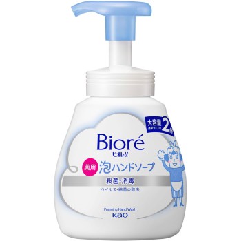 비오레u 거품 핸드소프 대용량 펌프 500ml 카오