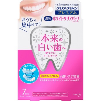 클리어클린 프리미엄 화이트클리어팩 치약 7SET 카오