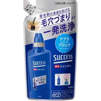 석세스 약용샴푸 리필 320ml 카오