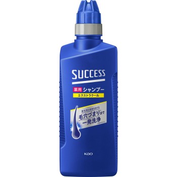 석세스 약용샴푸 엑스트라 쿨 본체 400ml 카오