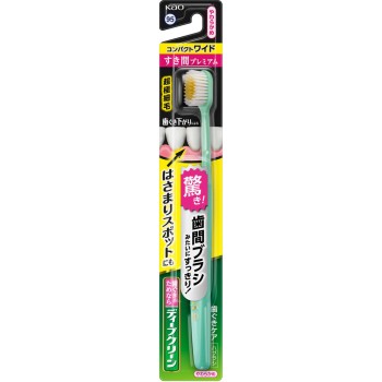 딥클린 칫솔 틈새 프리미엄 부드러움 1본 카오