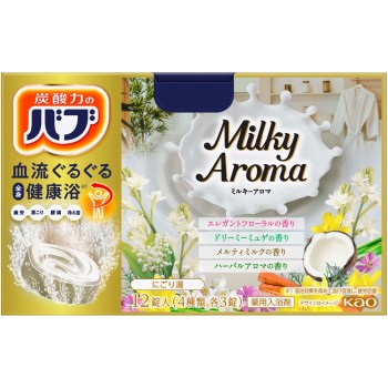 버블 밀키 아로마 12정 카오