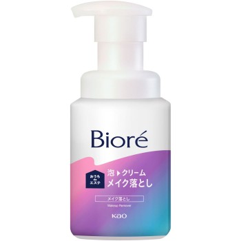 비오레 거품크림메이크업 클렌저 본체 210ml 카오