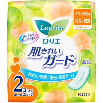 로리에 피부 깨끗 가드 낮용 날개 없음 56개 카오