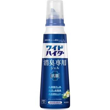 와이드 하이터 소취 전용 젤 그린 시트러스 향 본체 570ml 카오