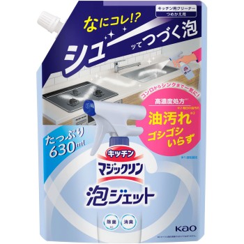 키친 매직 클린 거품 제트 리필용 630ml 카오