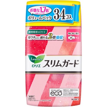 로리에 슬림 가드 볼륨 팩 특히 많은 낮용 34개 카오