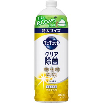 큐큐트 클리어 제균 레몬향 리필 700ml 카오