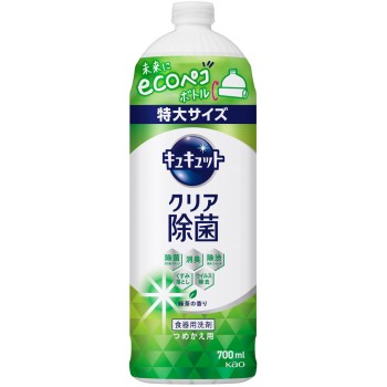 큐큐트 클리어 제균 녹차향 리필 700ml 카오