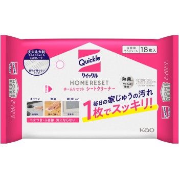 퀴클 홈 리셋 시트 클리너 18매 카오