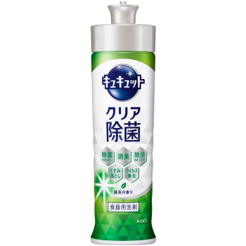 큐큐트 클리어 제균 녹차 향 본체 220ml 카오