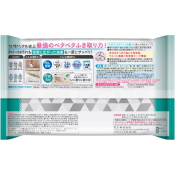 퀵클 와이퍼 입체 흡착 웻시트 스트롱 공간 초탈취 12매입 카오