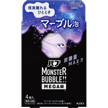버브 몬스터버블 MEGA급 마블거품 4정 카오