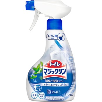 변기 매직클린 소취·세정 스프레이 민트 향 본체 350ml 카오