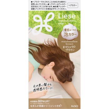 리제 거품 컬러 마시멜로브라운 115ml 카오
